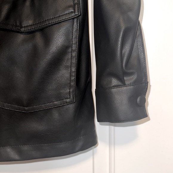 Faux Leather Jacket - Picture 3 of 4
